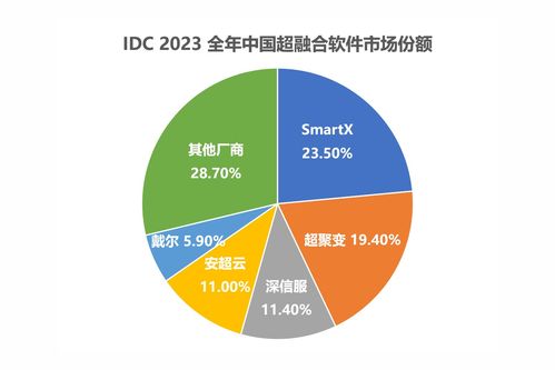 市場份額第一！SmartX 領跑2023全年中國超融合軟件市場應用軟件服務